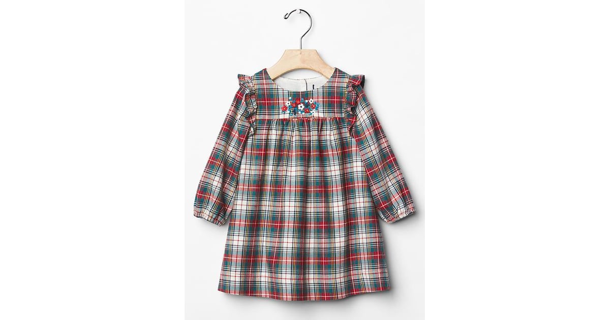 gap flannel dress