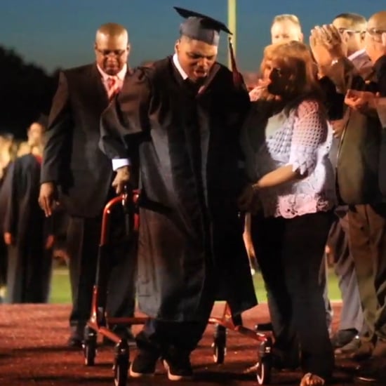 Teen With Cerebral Palsy Walks at Graduation (Video)
