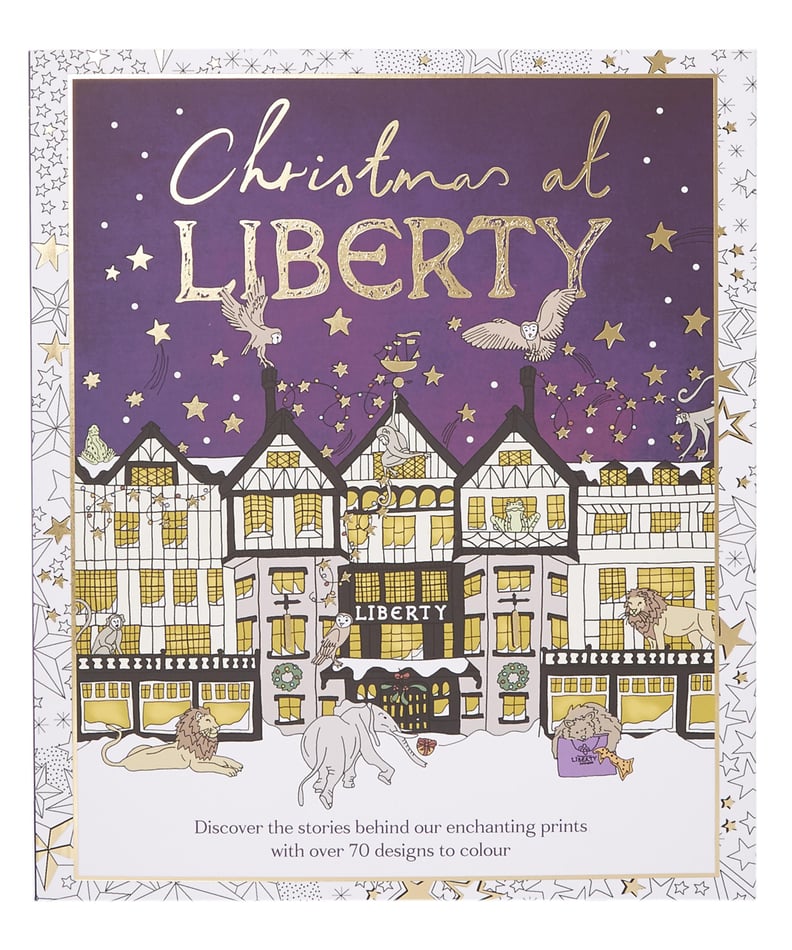 Liberty London Christmas at Liberty Colouring Book