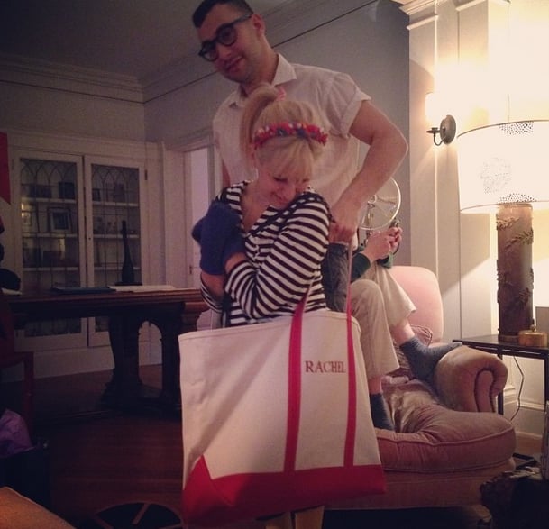 He and his sister, designer Rachel Antonoff, are adorable best friends.