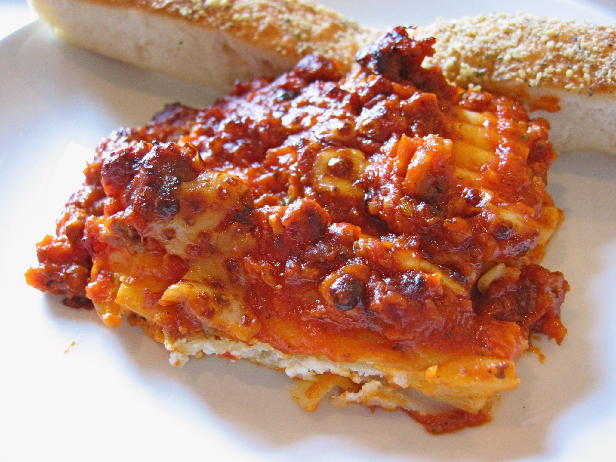 Taste Test Pizza Hut's Tuscani Lasagna POPSUGAR Food