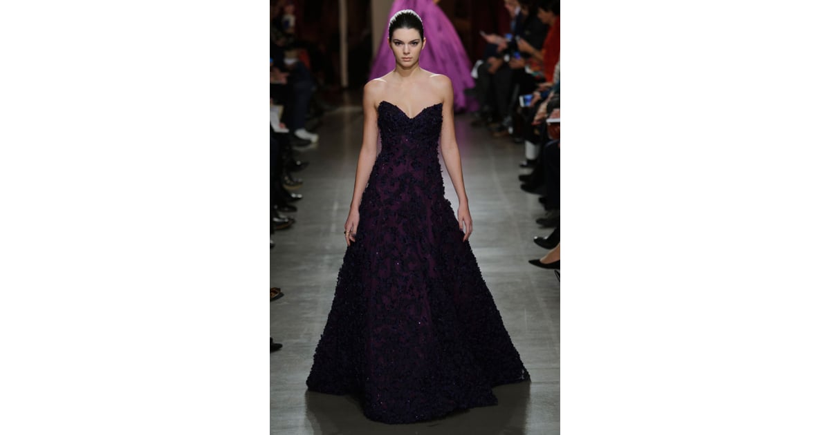 Karlie didn't make an appearance on the runway, but Kendall Jenner