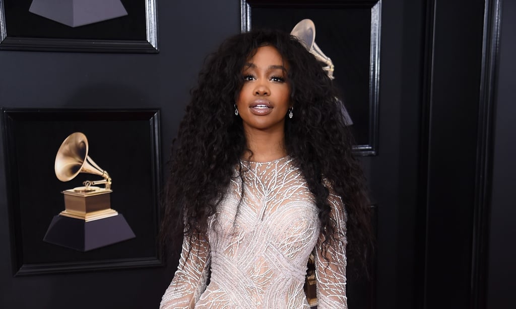 SZA Hair and Makeup at the 2018 Grammys POPSUGAR Beauty