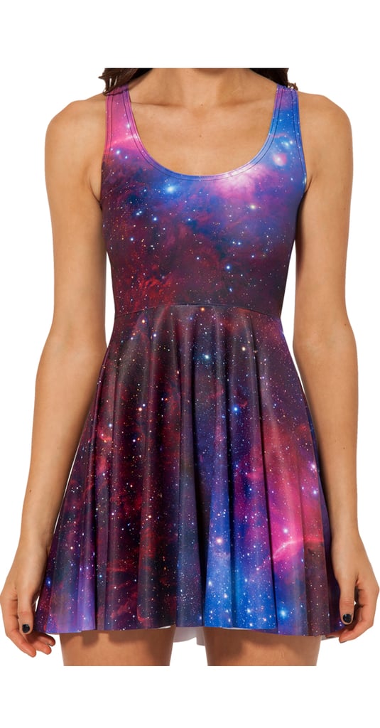 Purple Galaxy Skater Dress ($68)