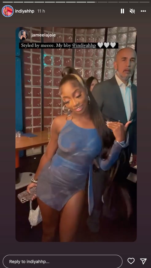 Indiyah Polack at Megan Thee Stallion Hottie Party