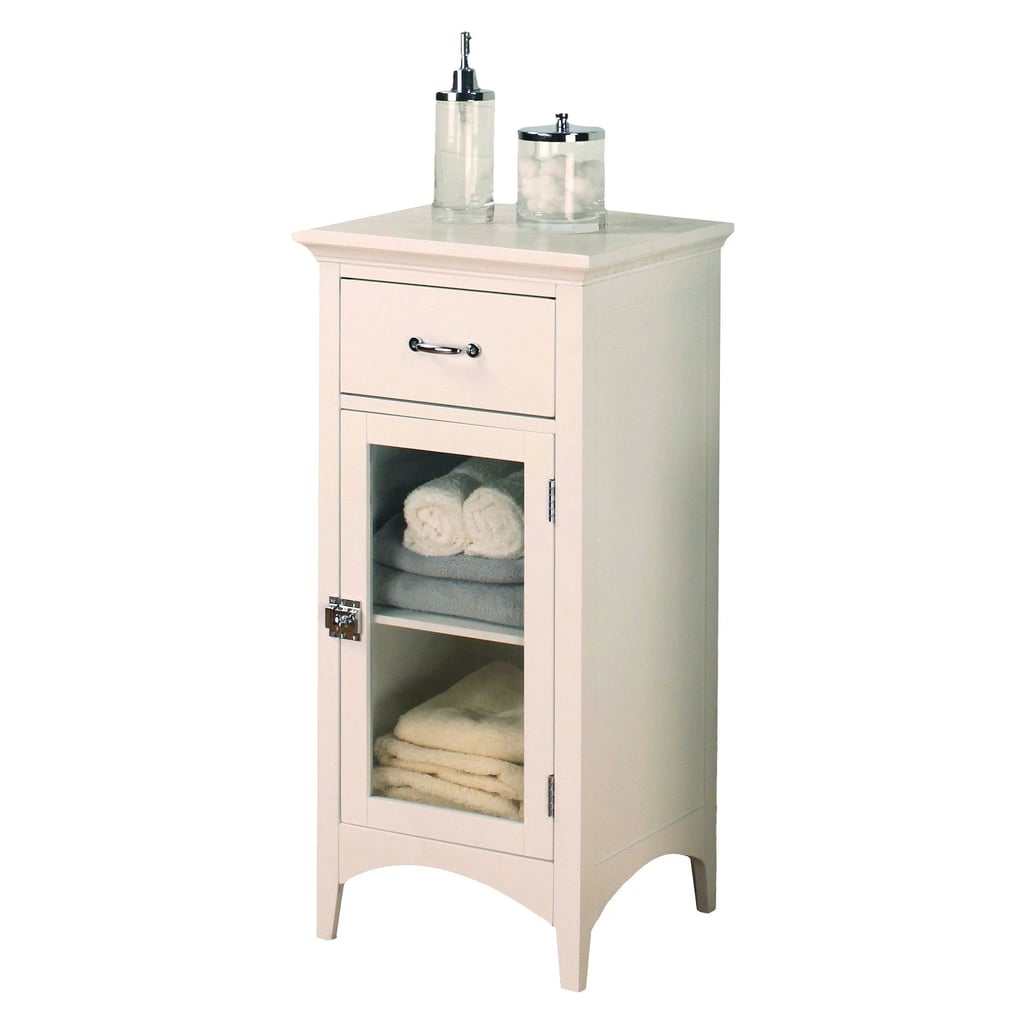 Madison Avenue Floor Cabinet in White