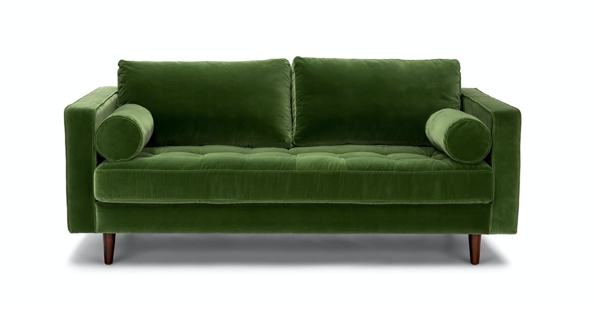 article leather sven sofa with wooden furniture