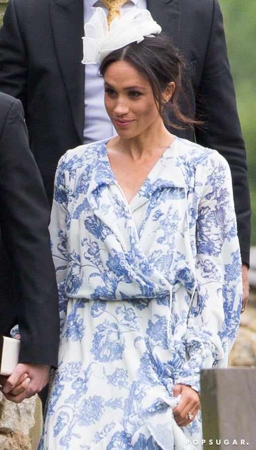 Meghan markle oscar de 2025 la renta wrap dress