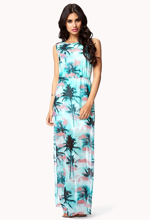 Forever 21 Tropical-Print Maxi | What to Wear When It's Hot Outside ...
