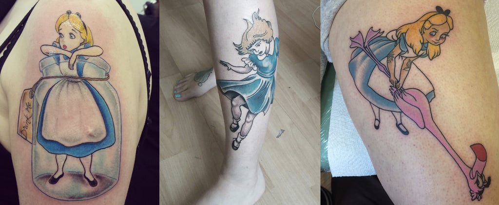 Alice in Wonderland Tattoos
