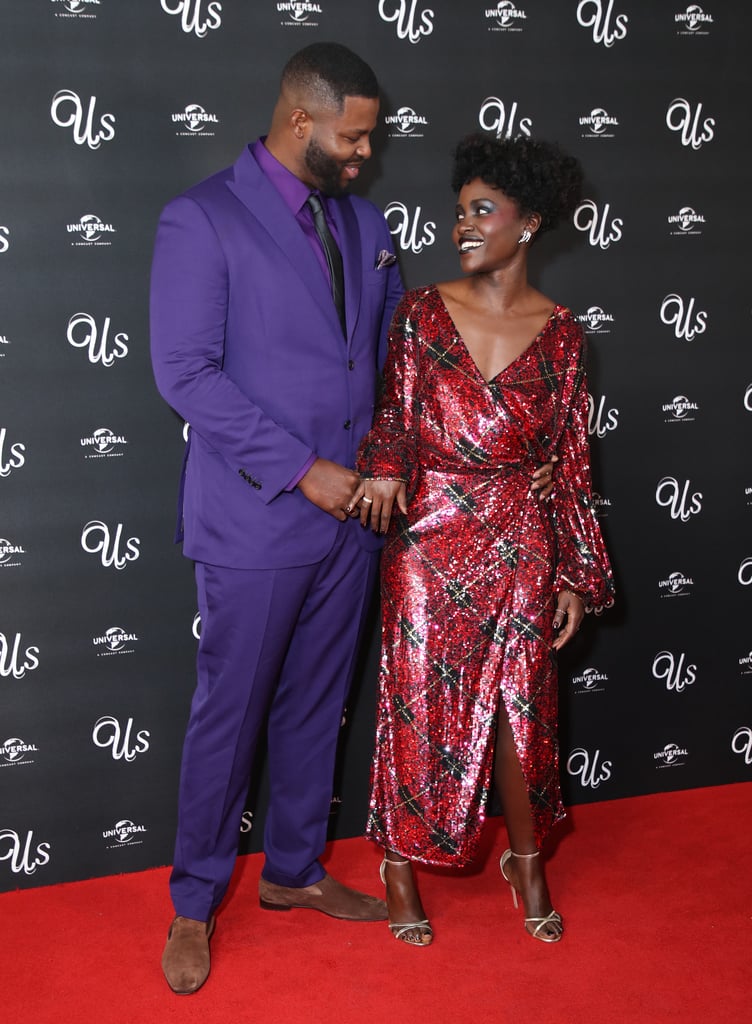 Lupita Nyong'o, Winston Duke at Us Screening in London 2019