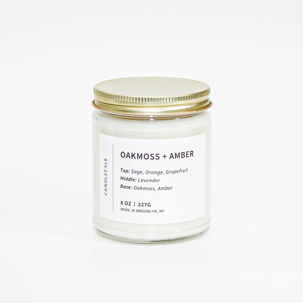 Oakmoss + Amber 8 Oz. Soy Candle