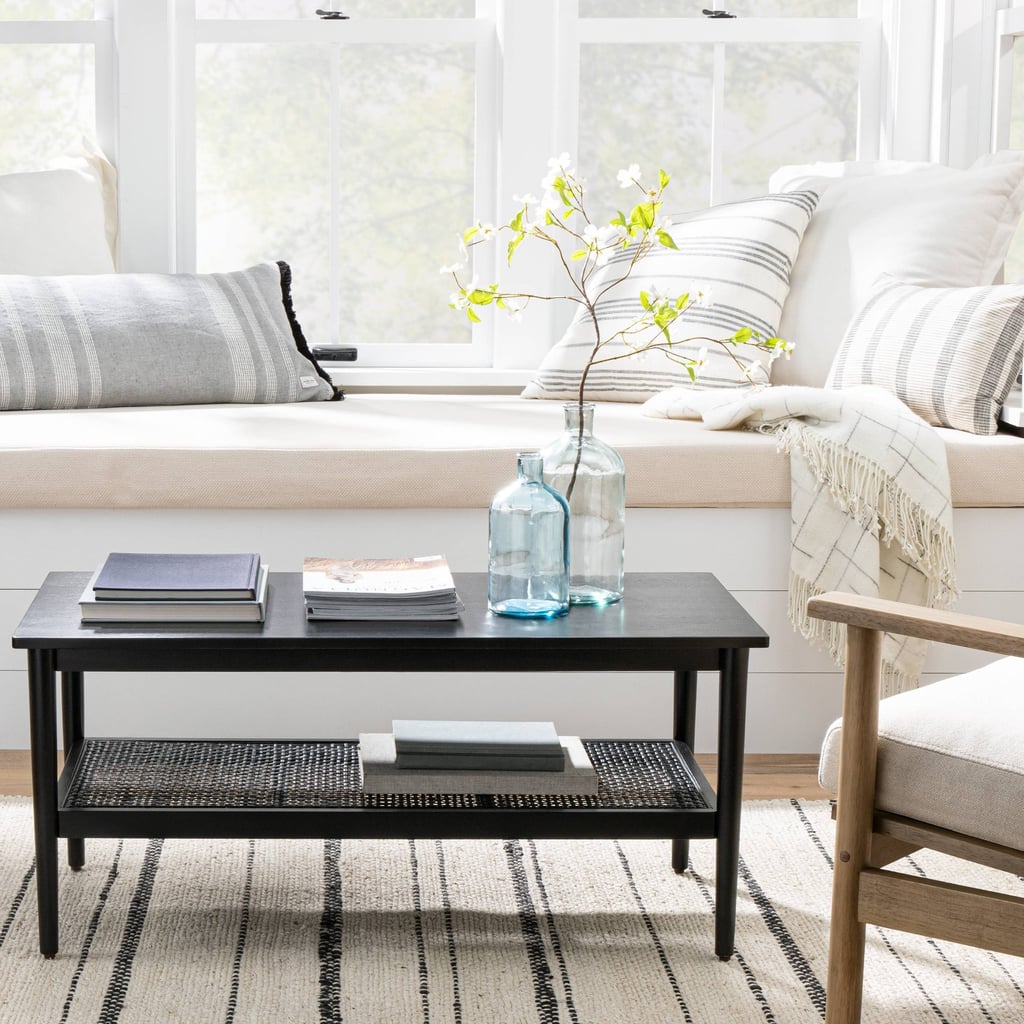 The Perfect Accent Piece: Hearth & Hand with Magnolia Wood & Cane Coffee Table
