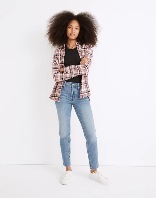 Gifts Under $100 For Women in Their 40s: Madewell The Mid-Rise Perfect Vintage Jean