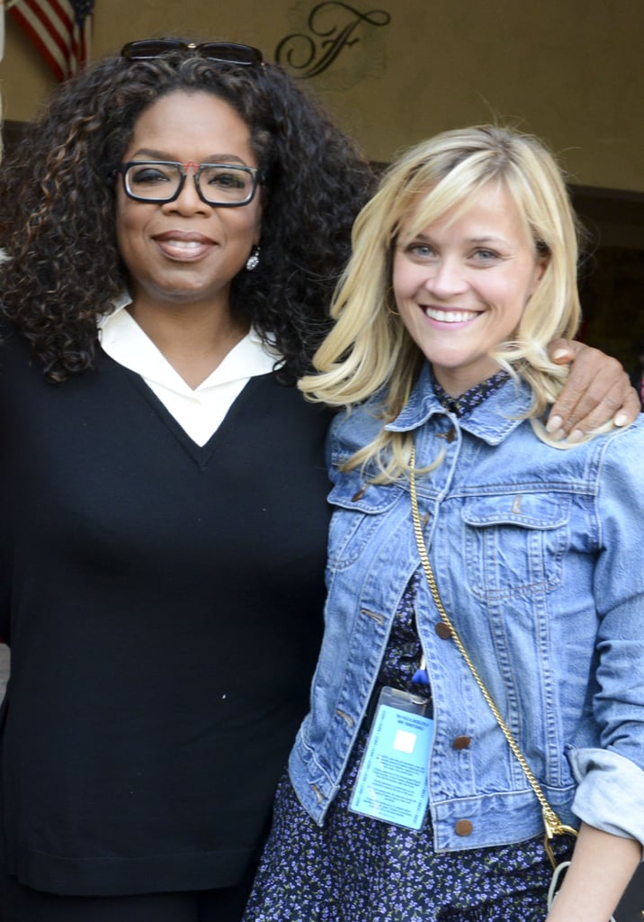 Reese Witherspoon and Oprah at 2014 Telluride Film Festival