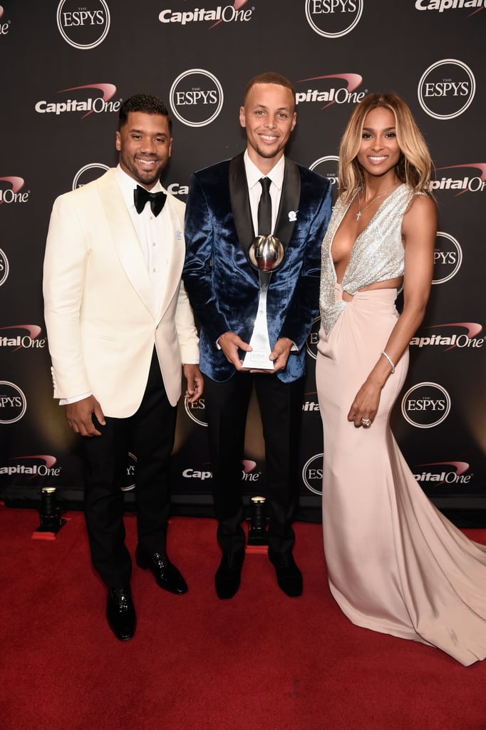 Ciara and Russell Wilson at the ESPYs 2016