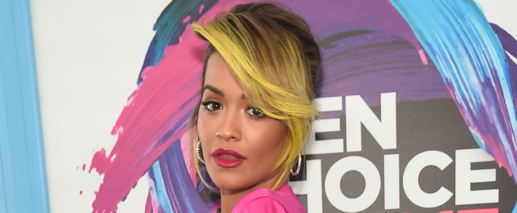 Rita Ora Hair and Makeup at the 2017 Teen Choice Awards