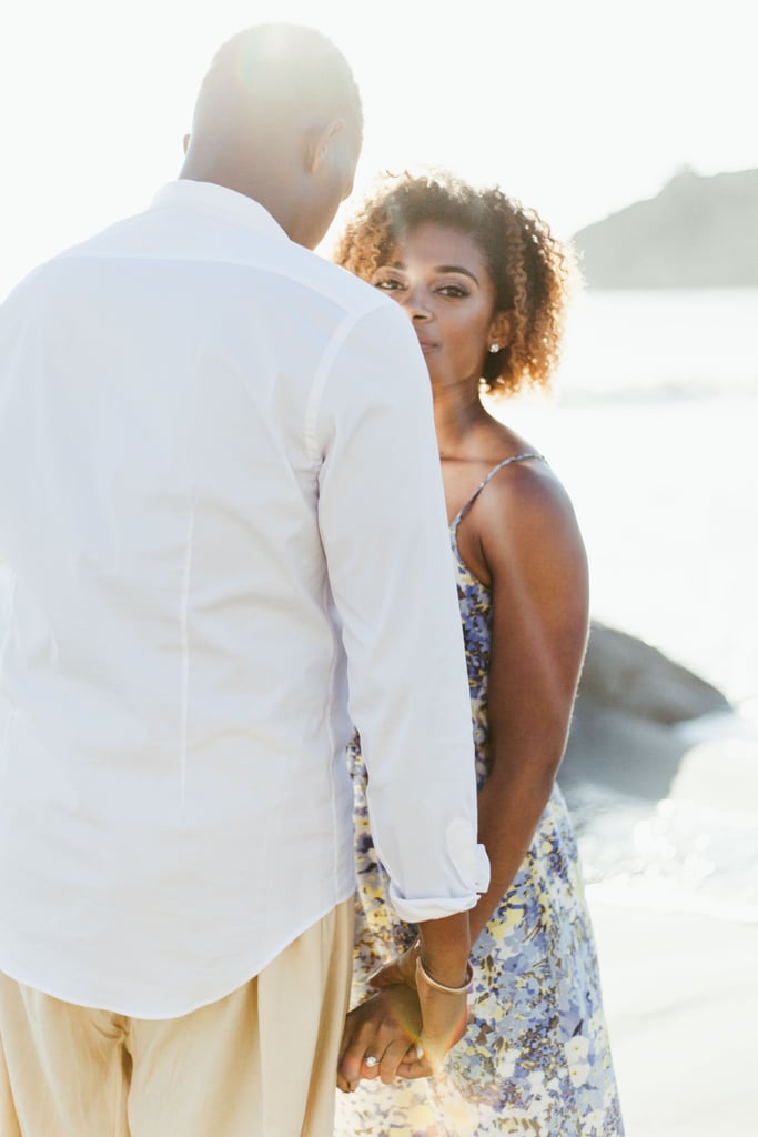 Mermaid-Themed Engagement Shoot