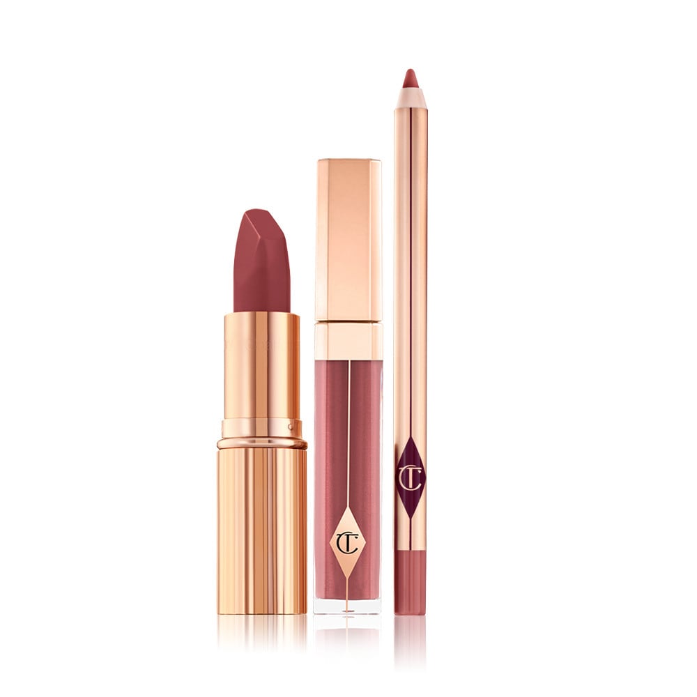A Luxe Lip Kit Charlotte Tilbury Luscious Lip Slick Kit Best Black
