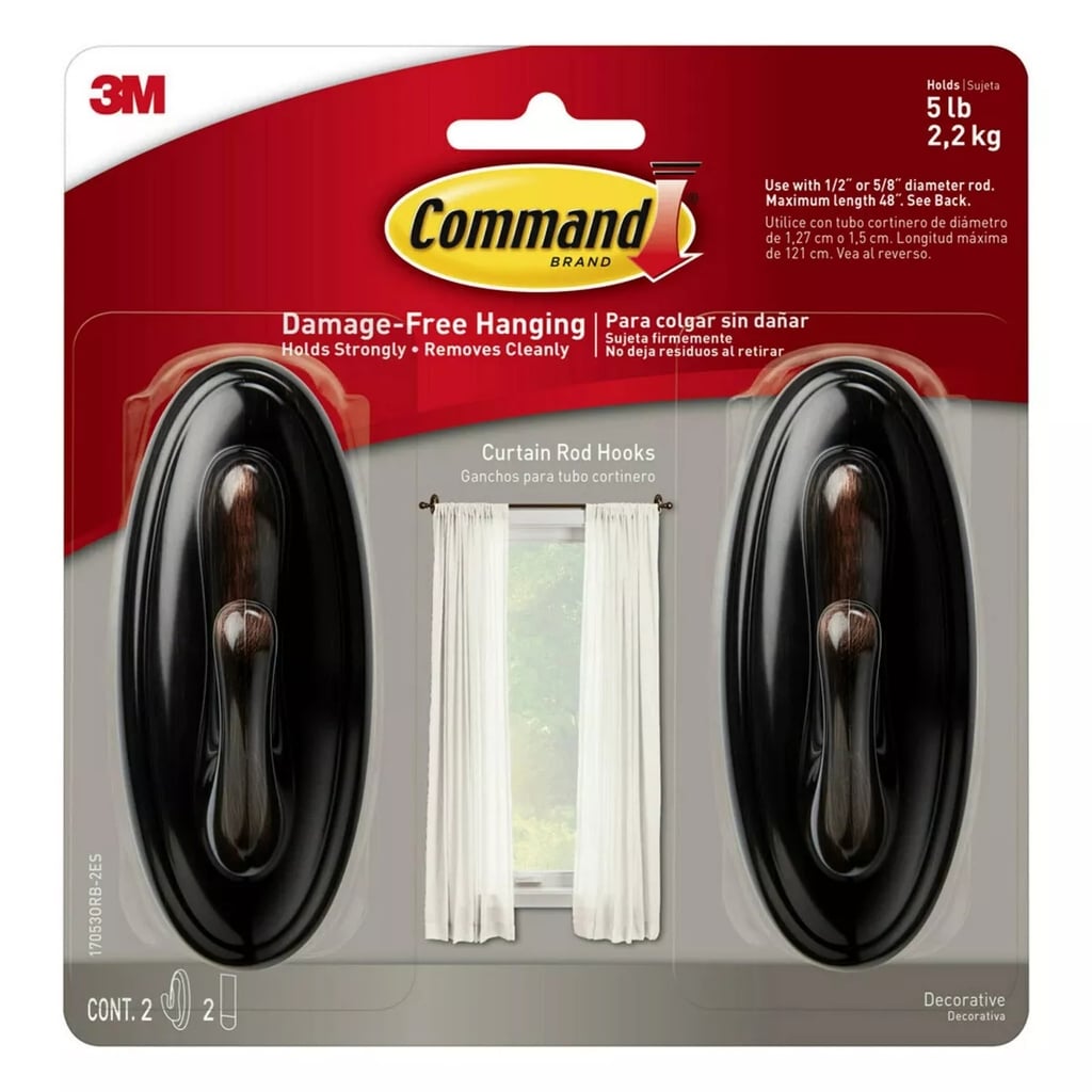 Best Hooks to Pair with No Drill Curtain Rods