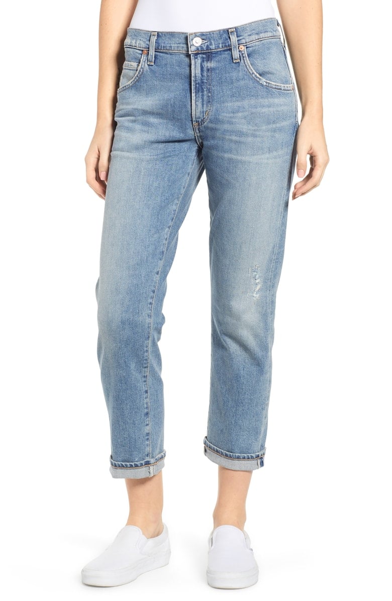 Citizens of Humanity Emerson Crop Slim Fit Boyfriend Jeans