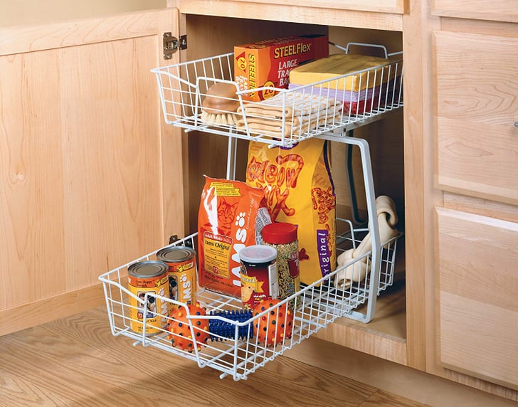 ClosetMaid Wide 2-Tier Cabinet Organizer | Easy to Use ...