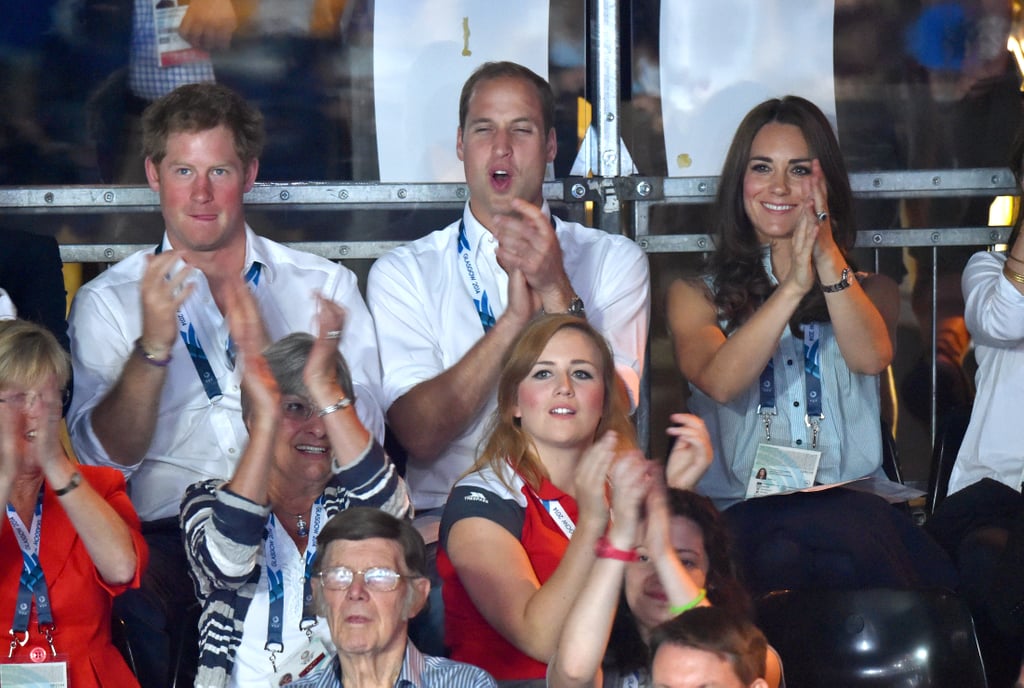 The Duke and Duchess of Cambridge at Commonwealth Games 2014