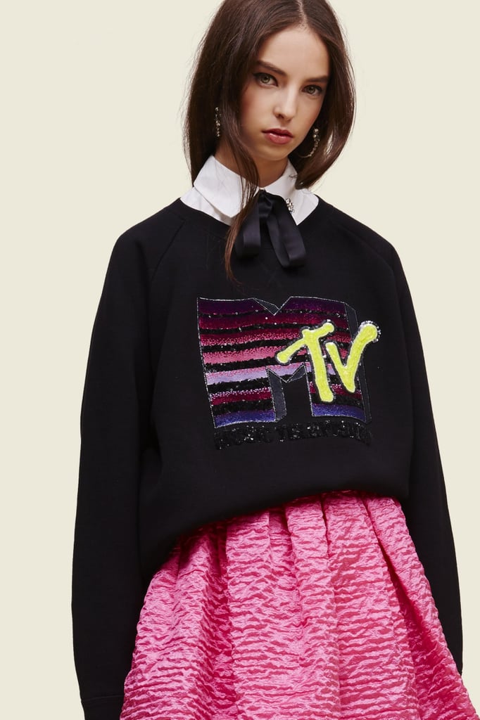 Collection(Runway) MTV x Marc Jacobs Long-Sleeve Crewneck Sweatshirt