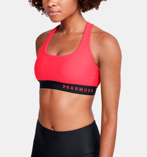 UA Armour Mid Impact Sports Bra