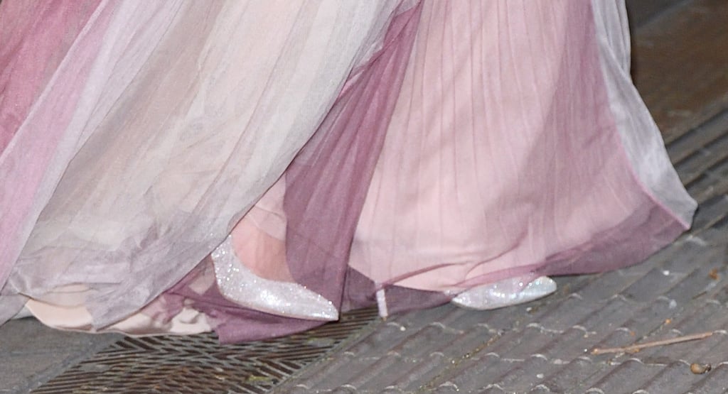 Kate Middleton's Oscar de la Renta Glitter Heels 2019