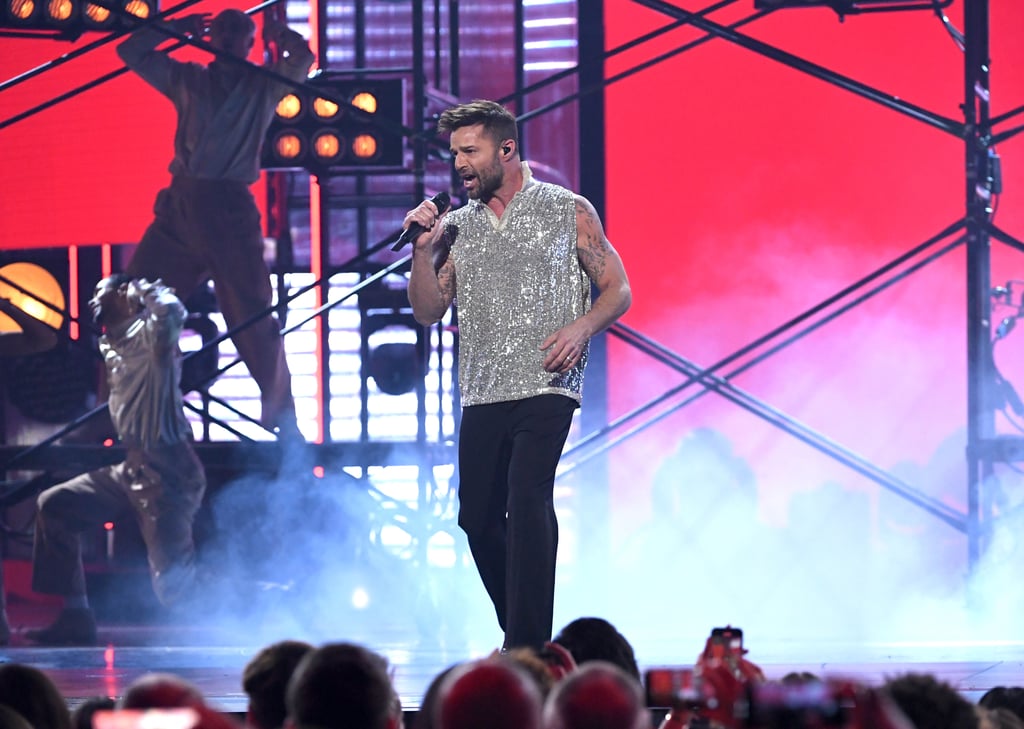 Ricky Martin, Residente, and Bad Bunny at Latin Grammys 2019