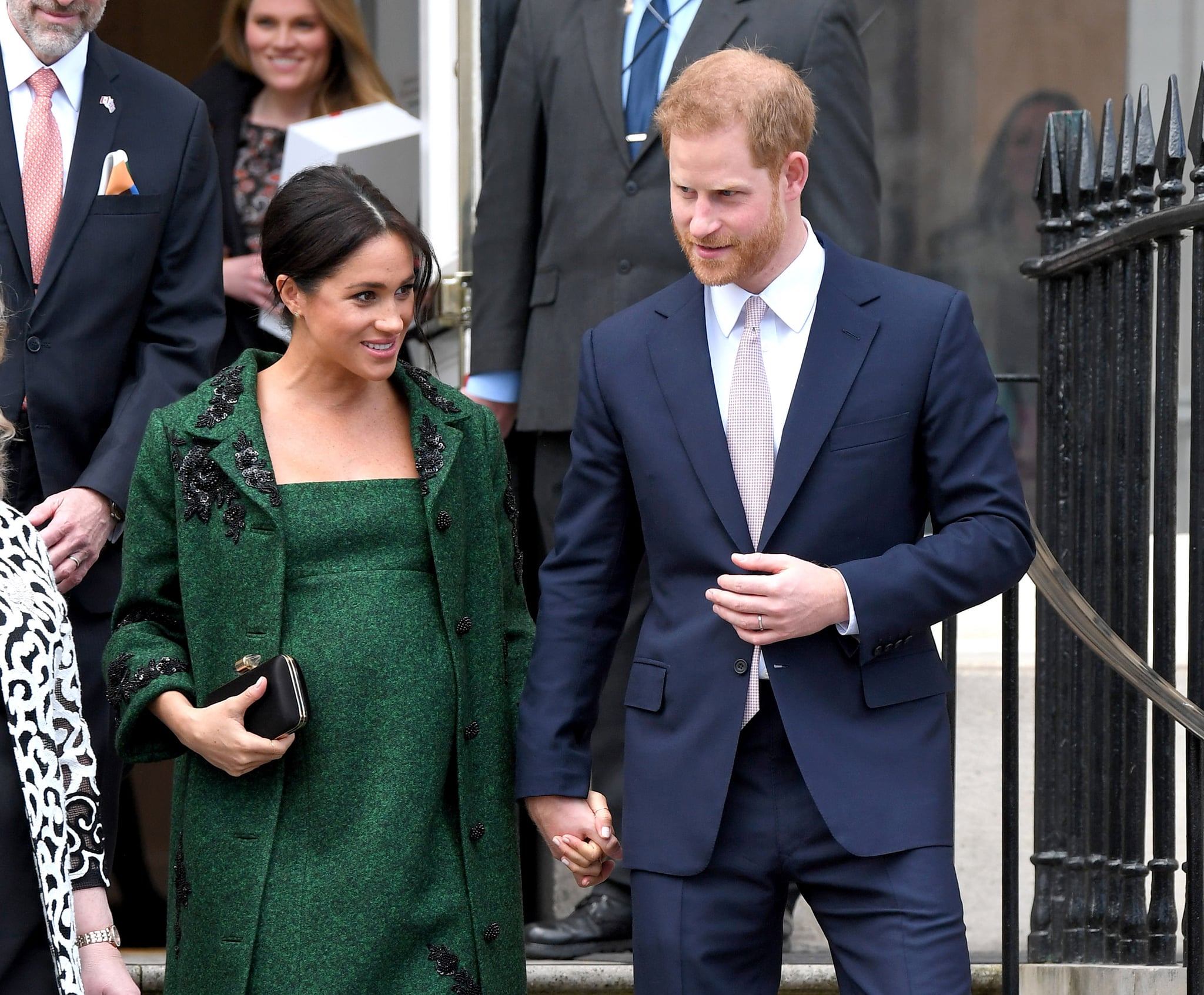 LONDON, ENGLAND - MARCH 11: Prince Harry, Duke of Sussex and Meghan, Duchess Of Sussex attend a Commonwealth Day Youth Event at Canada House on March 11, 2019 in London, England. The event will showcase and celebrate the diverse community of young Canadians living in London and around the UK. (Photo by Karwai Tang/WireImage)