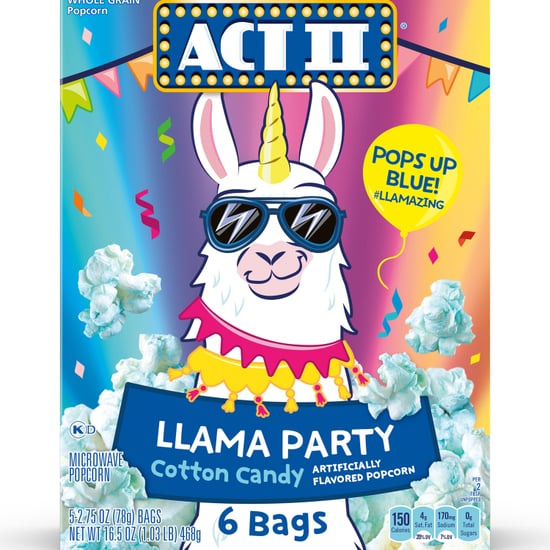 Act II's Llama Cotton Candy Popcorn Turns Blue When Popped!