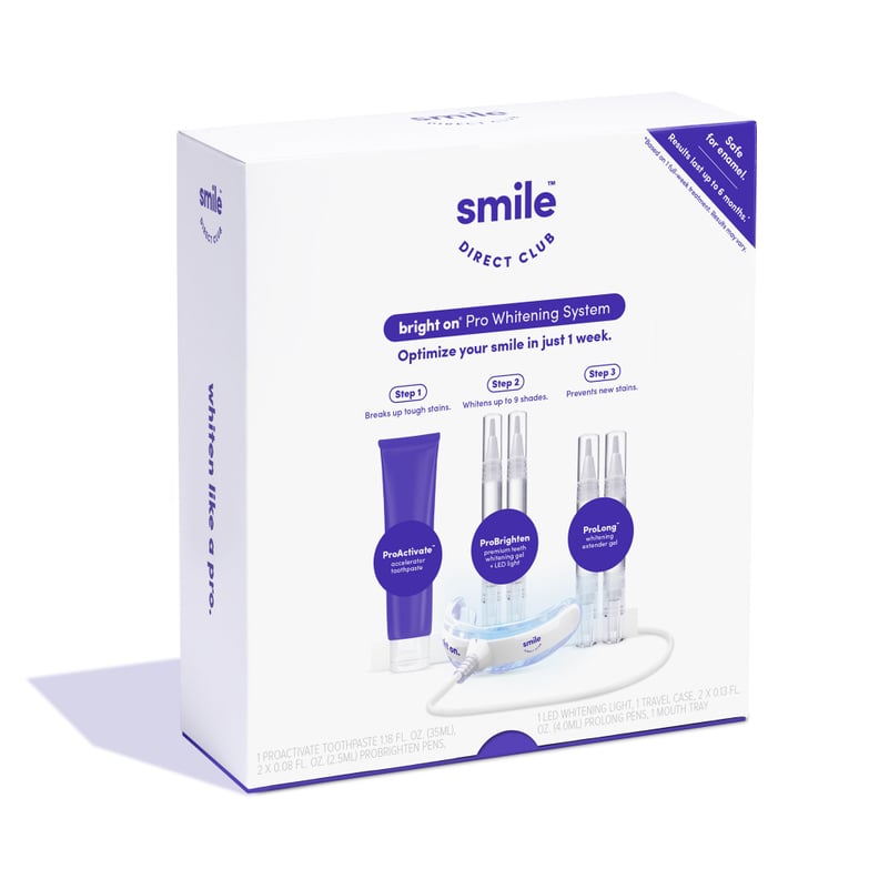 Smile Direct Club Gel Teeth Whitening Pro System With LED Accelerator Light