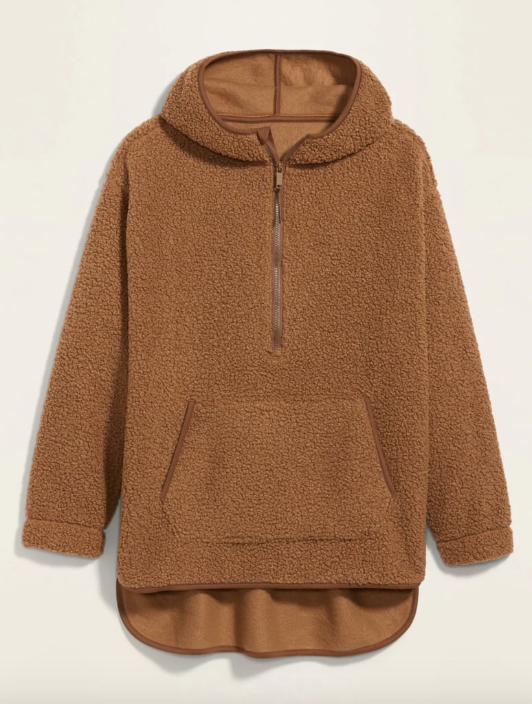old navy sherpa hoodie
