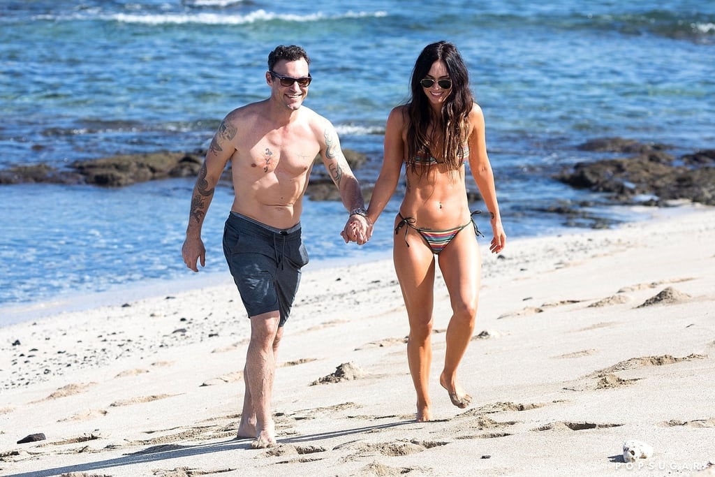 Megan Fox and Brian Austin Green Showing PDA in Hawaii