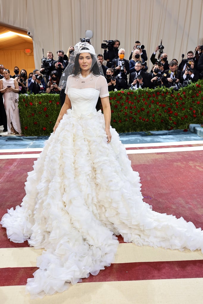 Kylie Jenner's Off-White Wedding Gown at the 2022 Met Gala