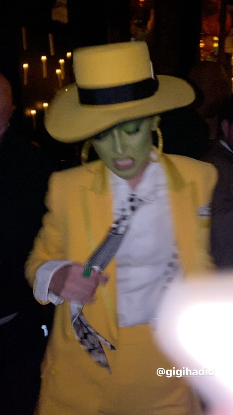 Gigi Hadid's The Mask Halloween Costume