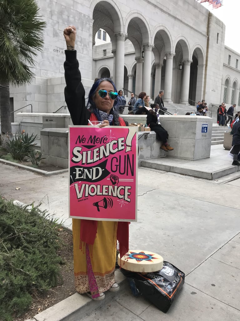 Lydia, American Indian Movement, LA