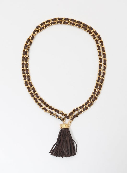 Chanel Vintage Tassel Belt