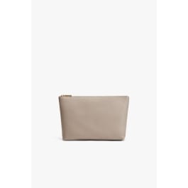 Cuyana Medium Leather Zipper Pouch