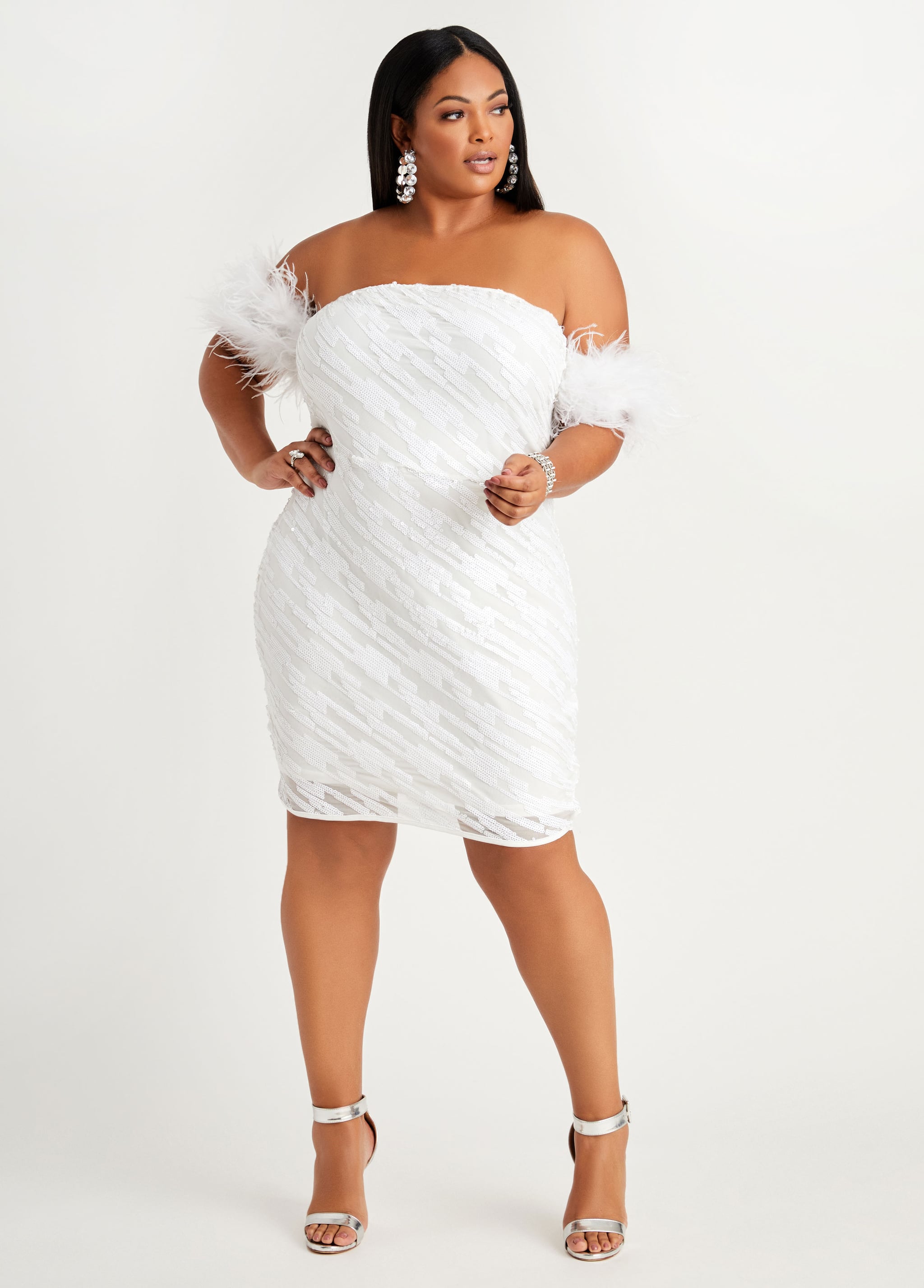 Ashley stewart sale all white outfits