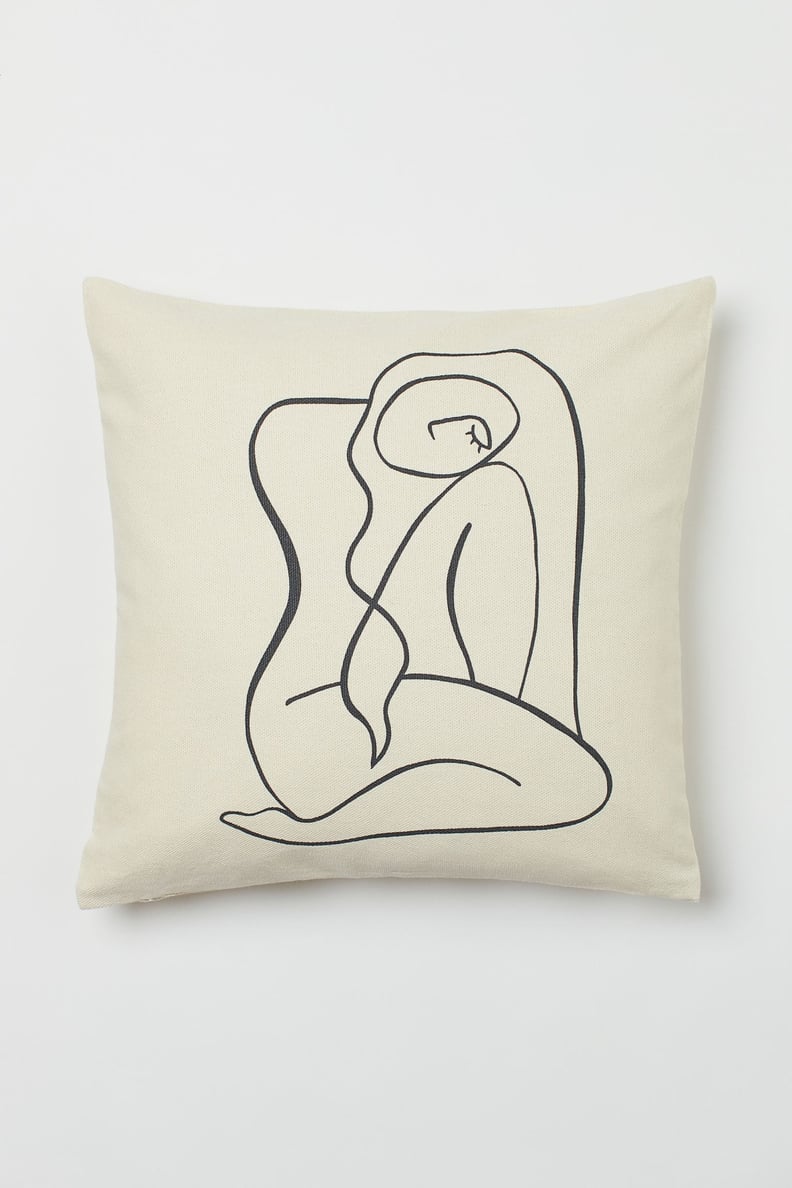For the Minimalists: Cotton Canvas Cushion Cover