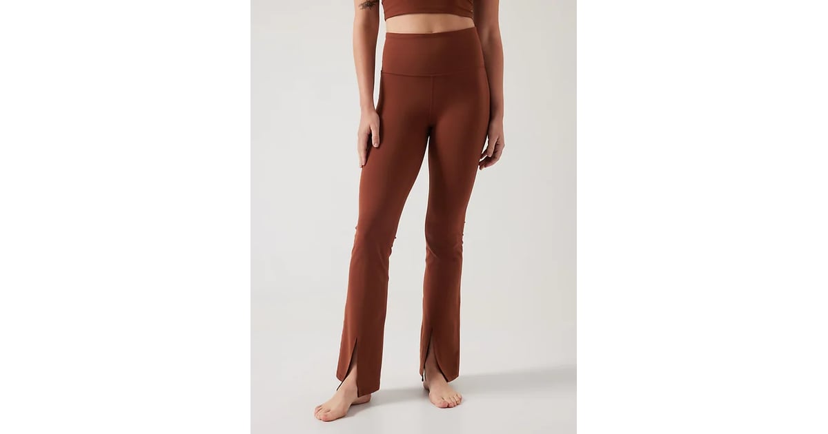 Flare Leggings Athleta Elation Split Flare Pant The Best New Workout