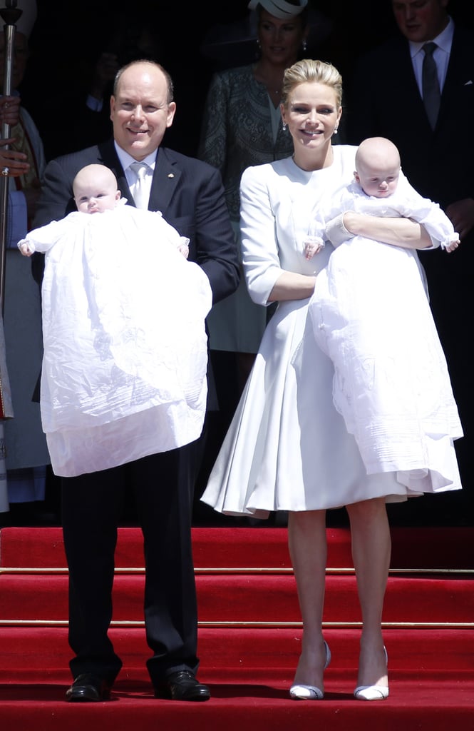 The Royal Twins of Monaco Are Baptized | Pictures