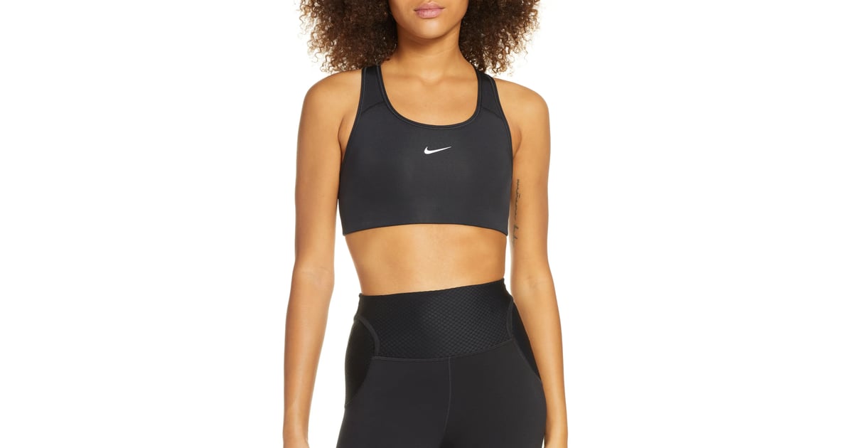 Sports Bras: Nike Swoosh Dri-FIT Racerback Sports Bra