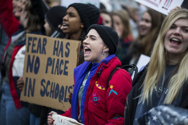 Gun Control Protest Outside White House Feb. 2018 | PS News