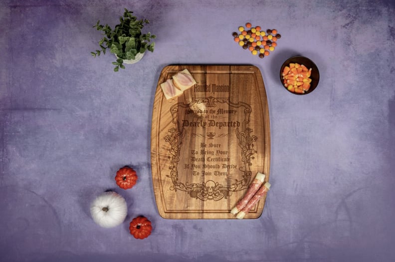 Haunted Mansion Dearly Departed Cutting and Serving Board