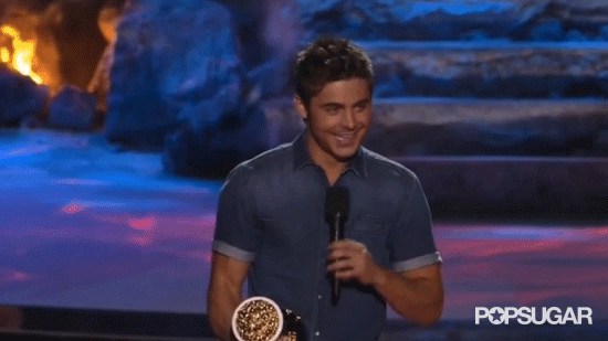 Shirtless Zac Efron
