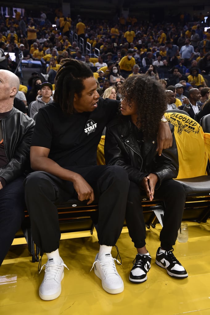 Blue Ivy's All-Black Outfit at the 2022 NBA Finals Game